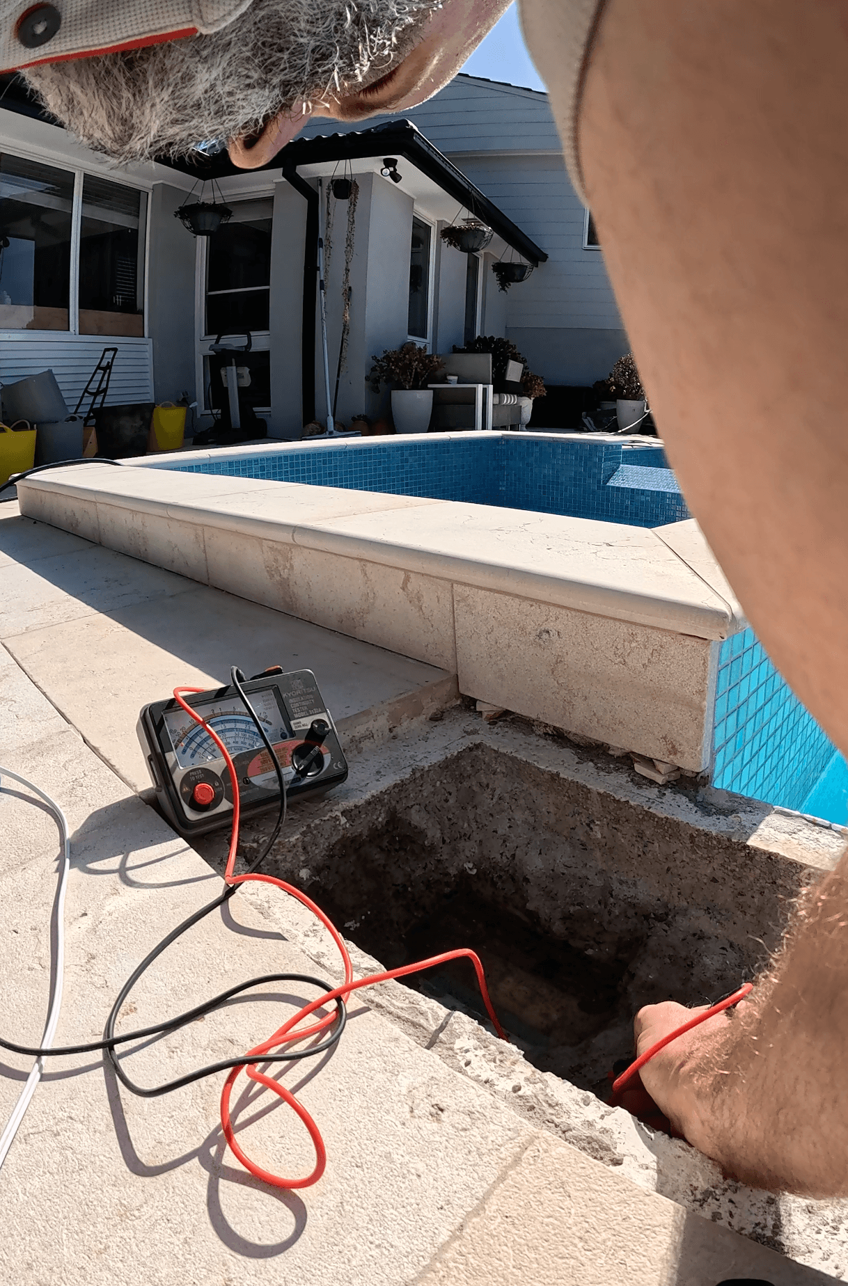 Compliant low-voltage pool lighting transformer and wiring installation in Sydney